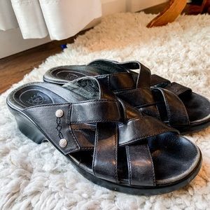 Ariat Black Leather Sandals